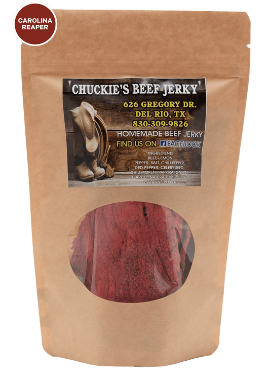 Carolina Reaper Beef Jerky Large Bag