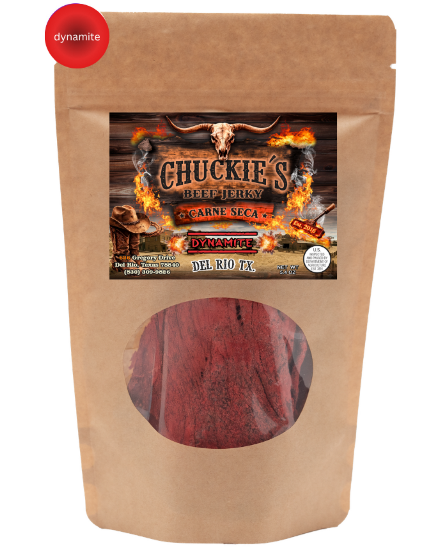 Dynamite Beef Jerky Medium Bag