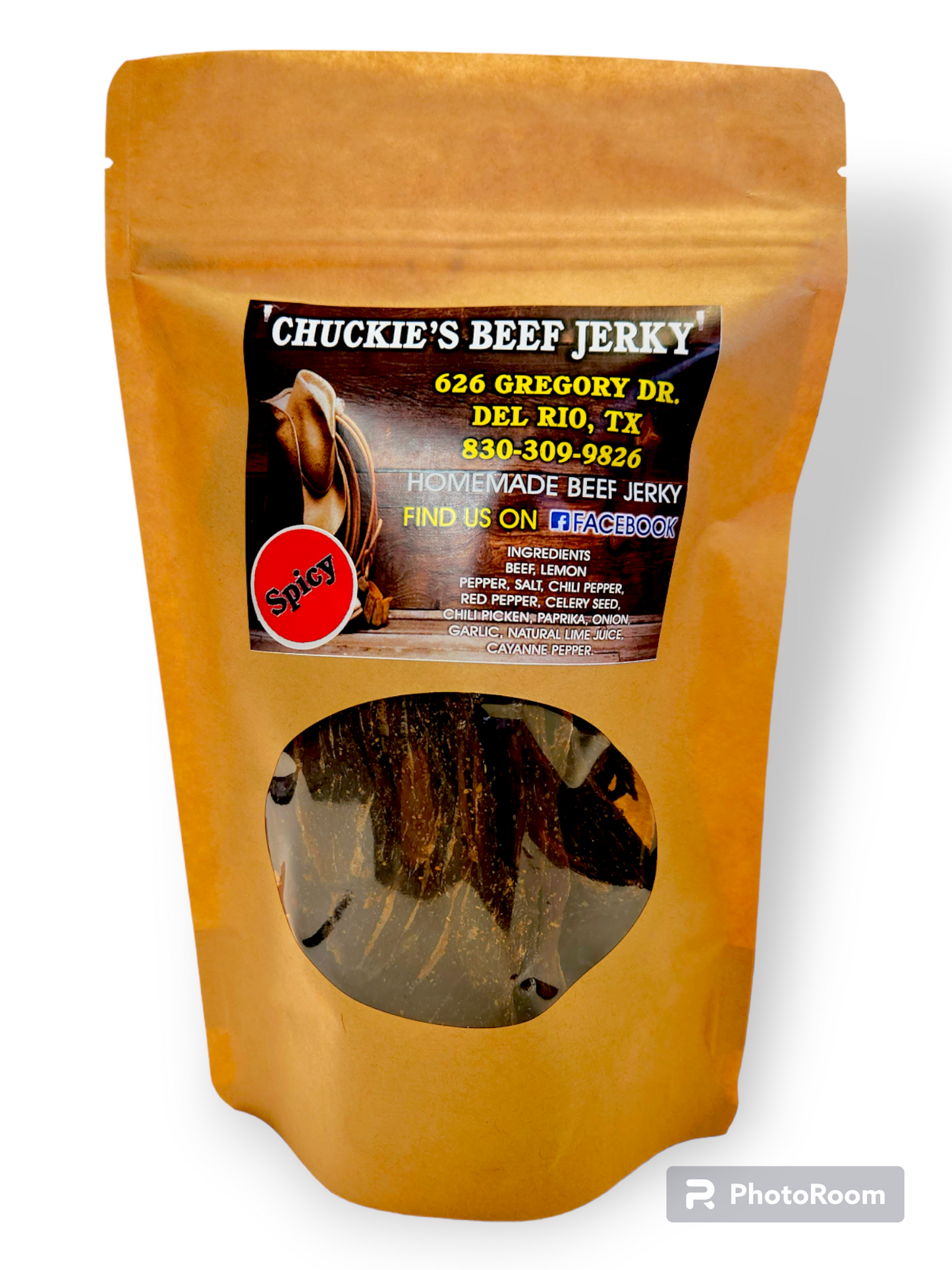 Spicy Beef Jerky Medium Bag